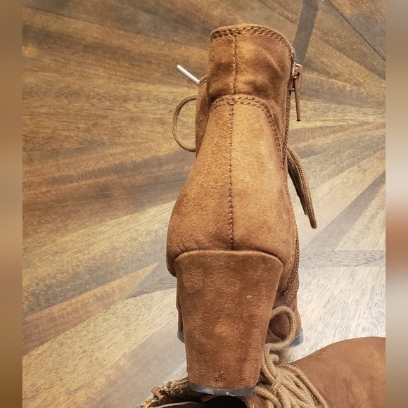 American Rag Womens Baylie Ankle Wedge Boots Sizs 7 - Picture 6 of 10